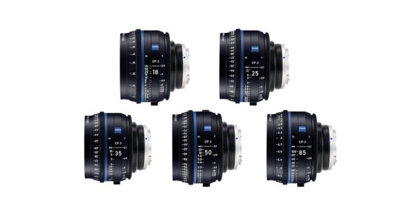 Zeiss CP3 5 Lens Kit
